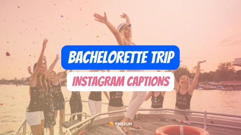 Bachelorette Trip Captions for Instagram